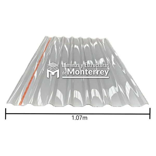 Láminas de Plástico Policarbonato Acanalado R101